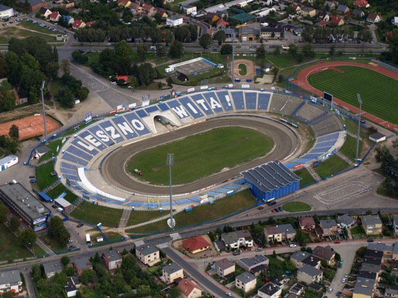 Stadion żużlowy w Lesznie